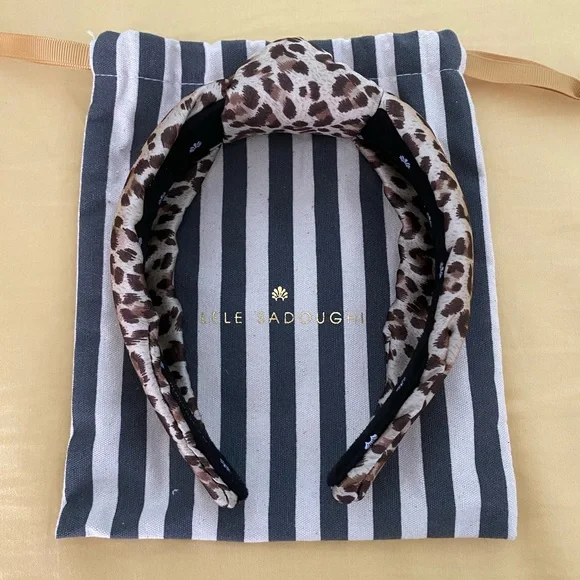 Lele Sadoughi | Accessories | Lele Sadoughi Silk Leopard  display picture 3